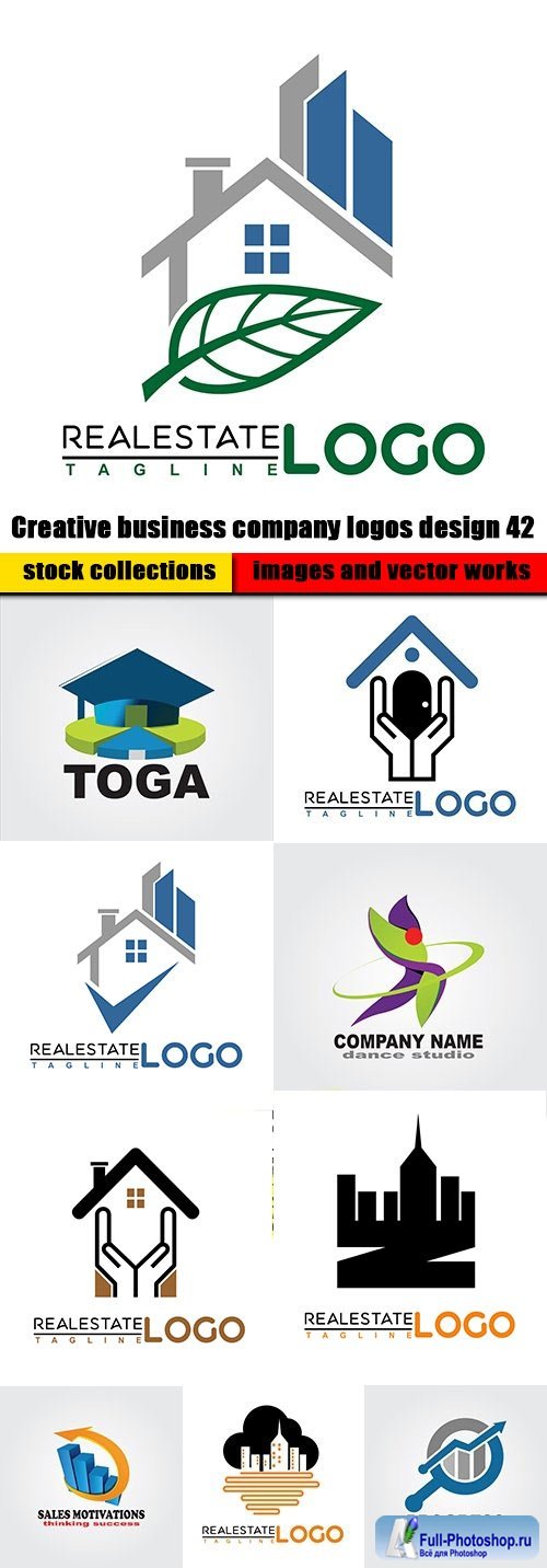 Creative business company logos design 42