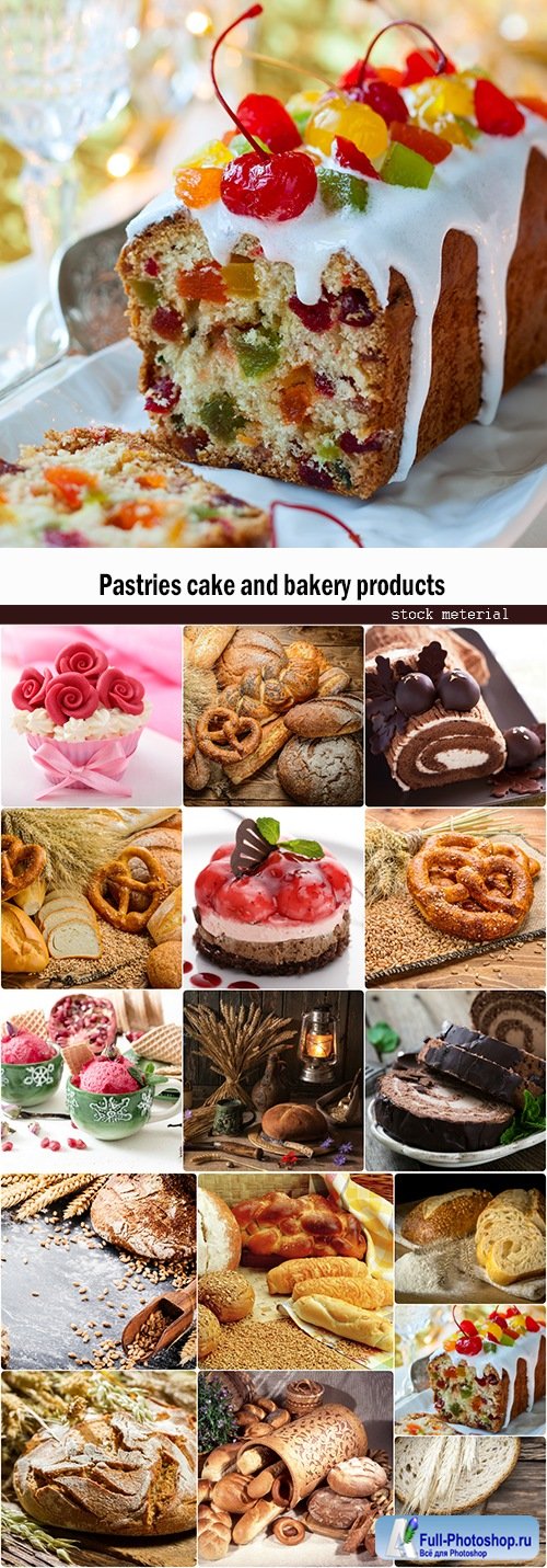 Pastries cake and bakery products