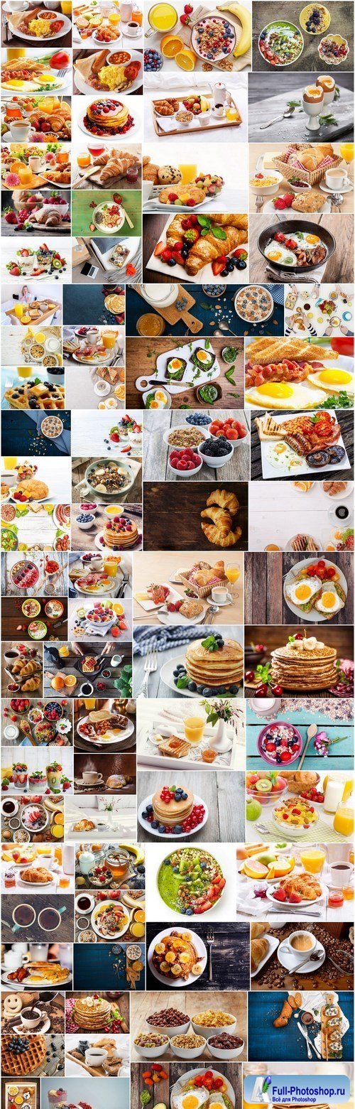 Tasty Breakfast - Set of 80xUHQ JPEG Professional Stock Images