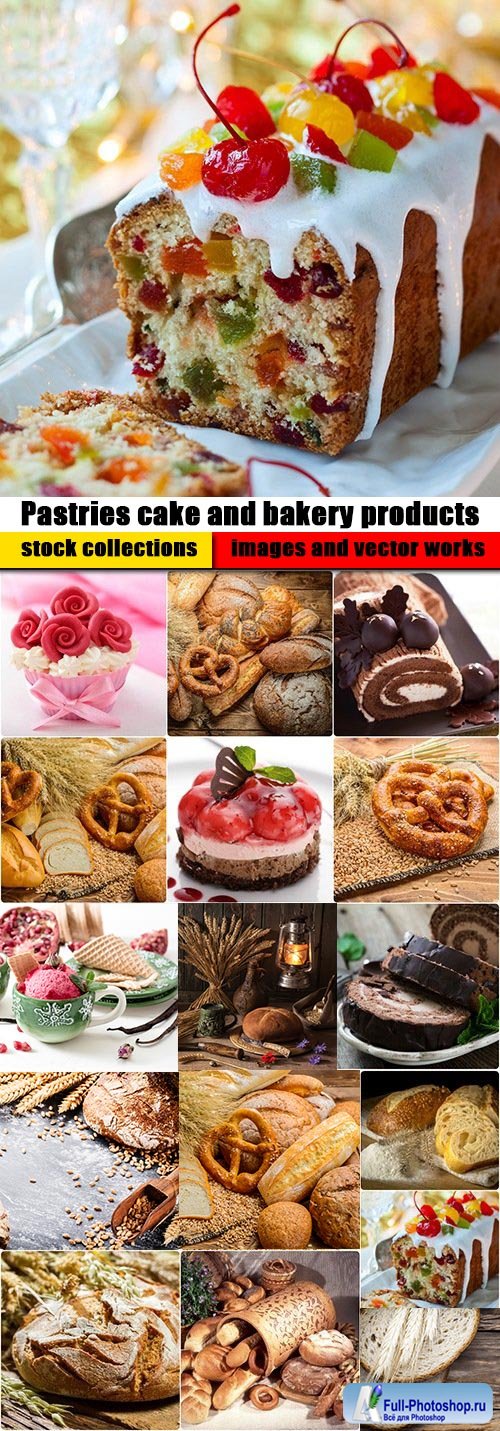 Pastries cake and bakery products