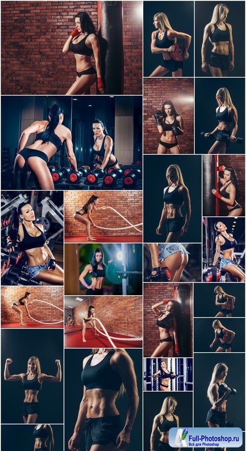Athletic Girl 9 - Set of 25xUHQ JPEG Professional Stock Images