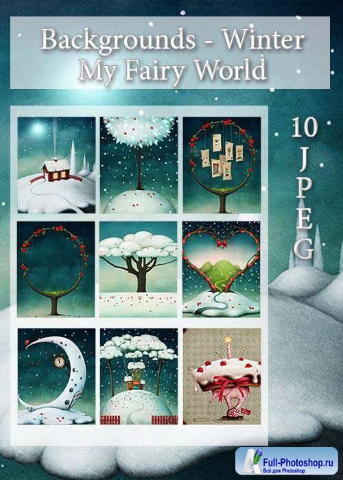 Backgrounds - Winter! My Fairy World