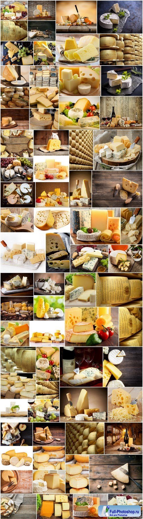 Different cheeses varieties - 76xUHQ JPEG