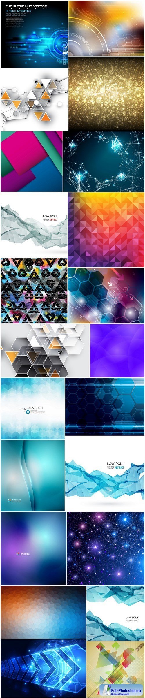 Amazing Abstract Backgrounds Collection 29 - 25xEPS
