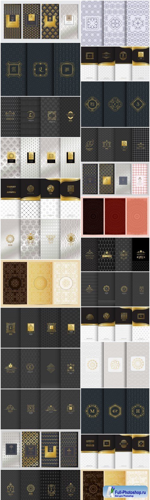 Seamless Pattern Collection #145 - 25 Vector