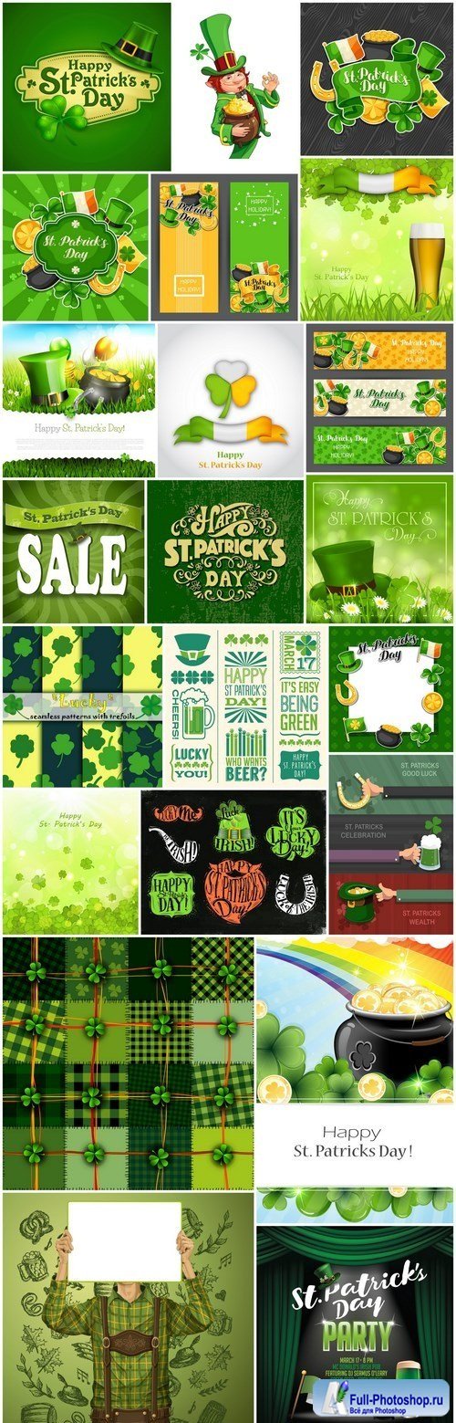 St. Patricks Day Irish Style #4 - 22 Vector