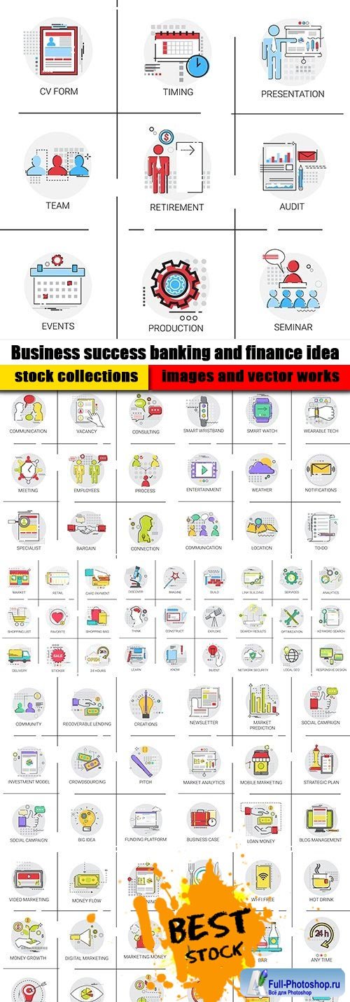 Business success banking and finance idea