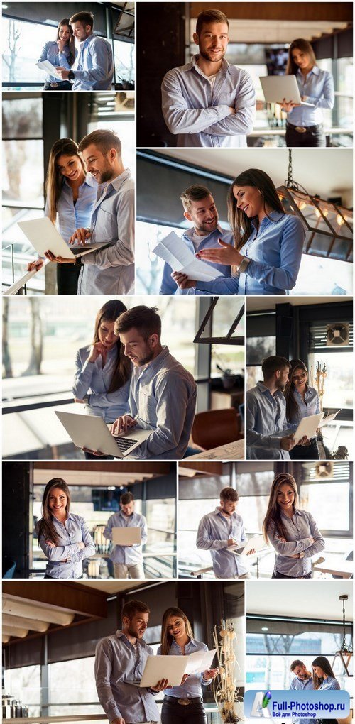 Checking business solutions - Working, 10xUHQ JPEG Photo Stock