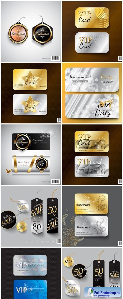 Luxury Card Tag Design