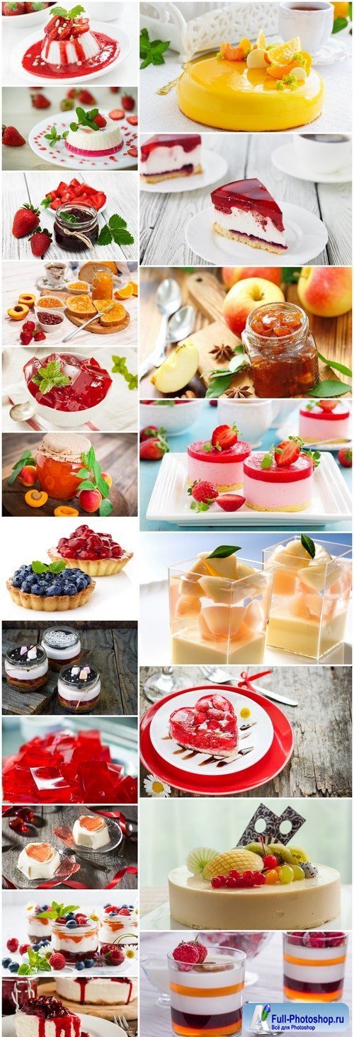 Delicate Fruit Desserts - 20 HQ Images