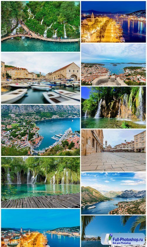 Vacation in Croatia - 30xUHQ JPEG Photo Stock