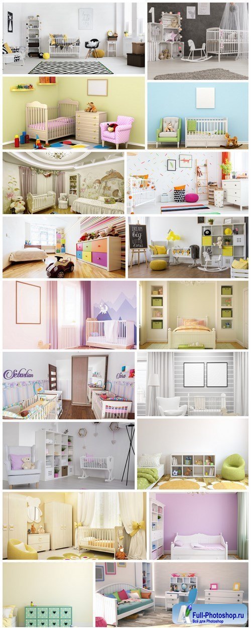Baby Room Interior - 20 HQ Images