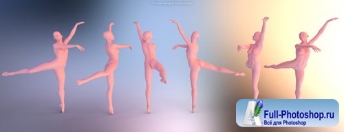 Dance Time - Aerial Studio and Poses for Genesis 8 Female