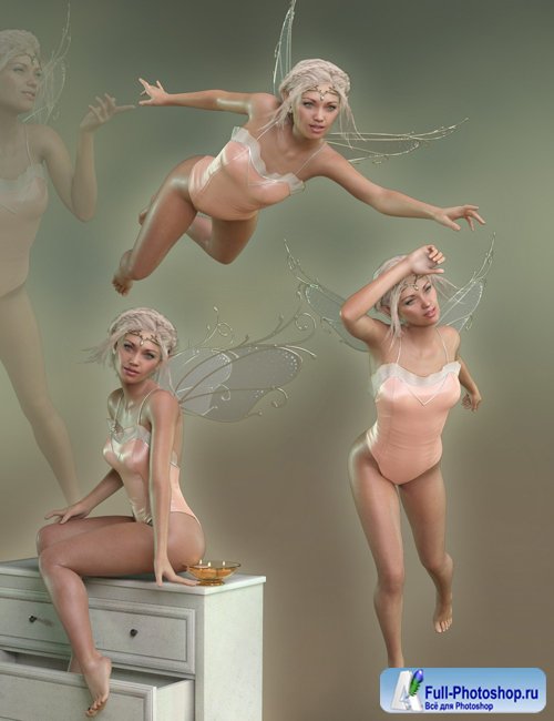 Fairy Wonder Poses for Genesis 8 Female
