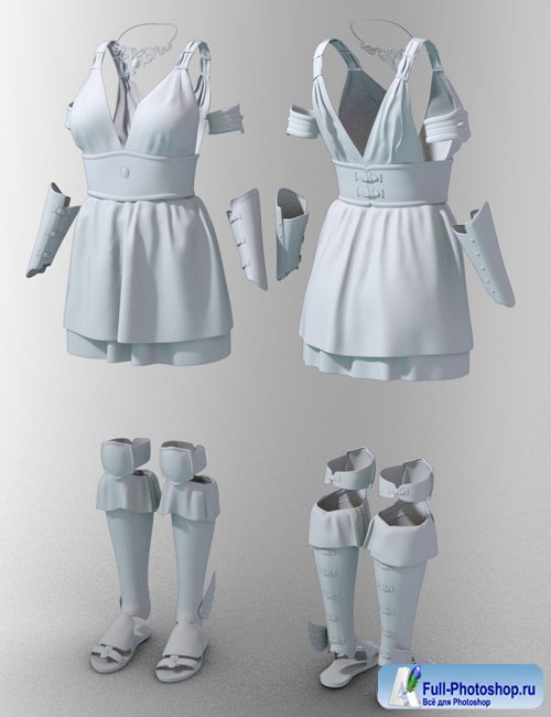 Holy Quest Outfit for Genesis 8 Female(s)