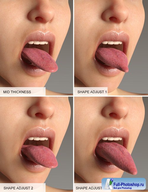 Easy Tongue for Genesis 8 Female(s)