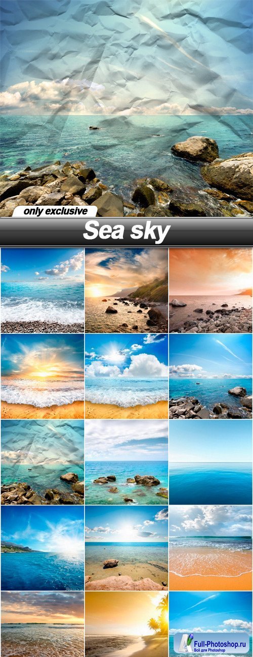 Sea sky - 15 UHQ JPEG