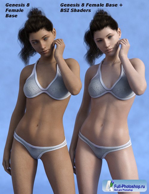 SF Beautiful Skin Iray Genesis 8 Female