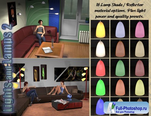InaneGlory's Lights and Lamps 2 - Floor Lamps