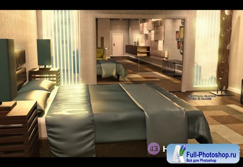 i13 Hotel and Lounge Environment with Poses