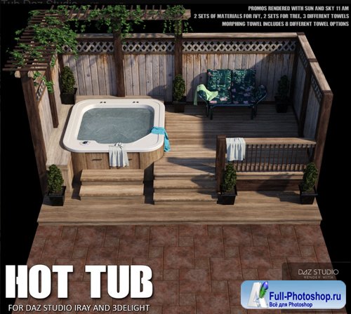 Hot Tub Daz Studio