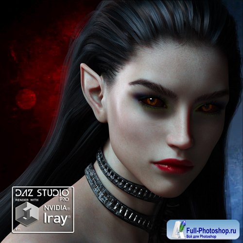 Raquel Vampire Expansion for G3F/G8F