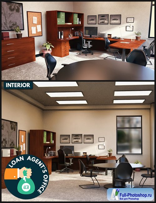 i13 Loan Agent's Office Interior
