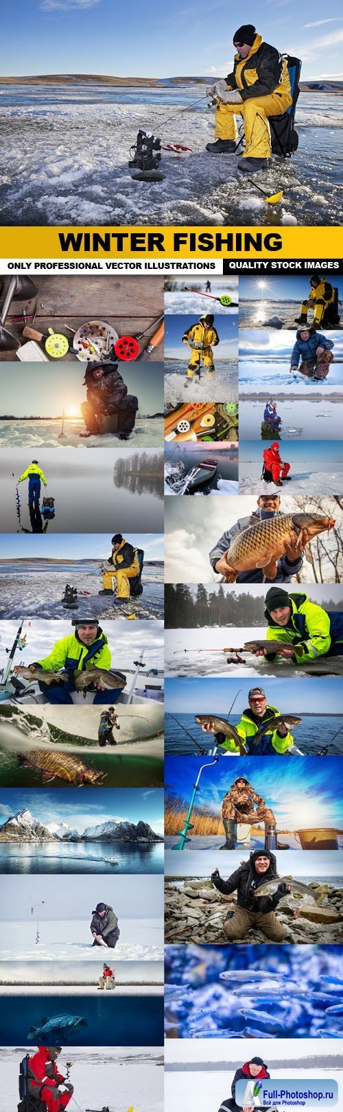 Winter Fishing - 25 HQ Images