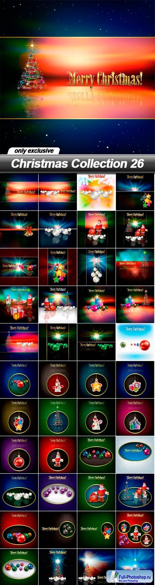 Christmas Collection 26 - 48 EPS