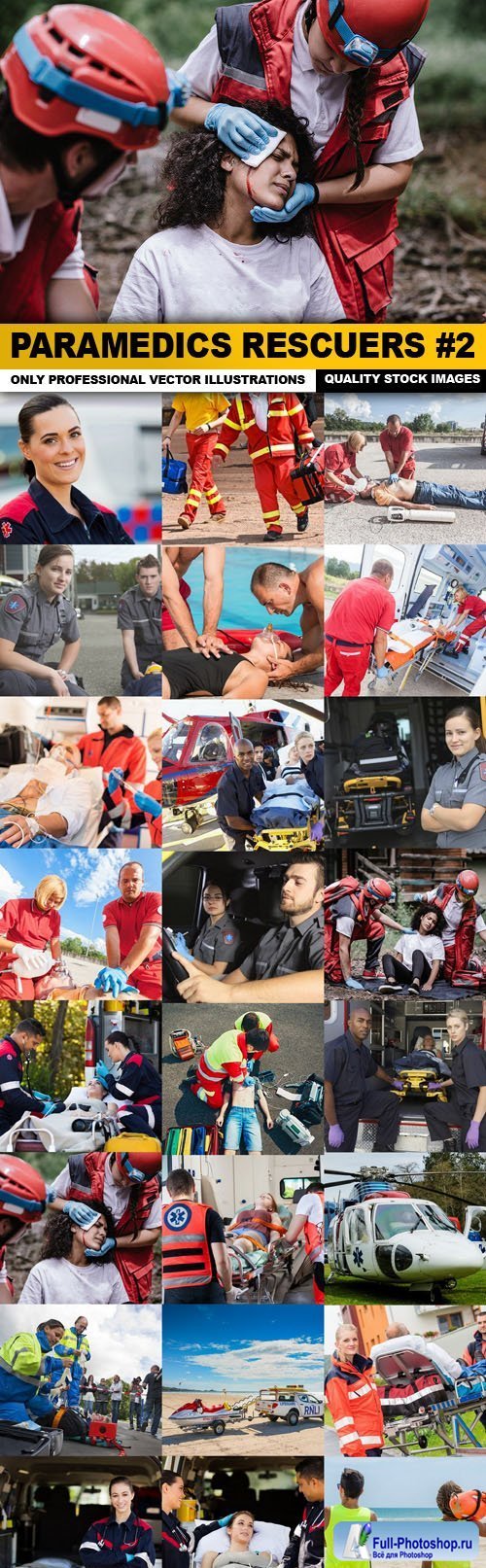 Paramedics Rescuers #2 - 25 HQ Images