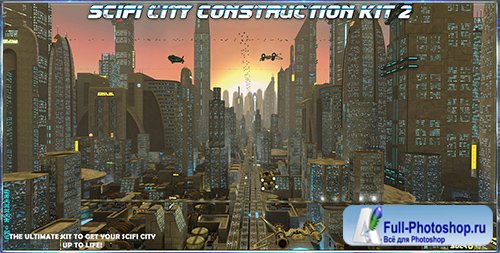 SciFi City Construction Set 2