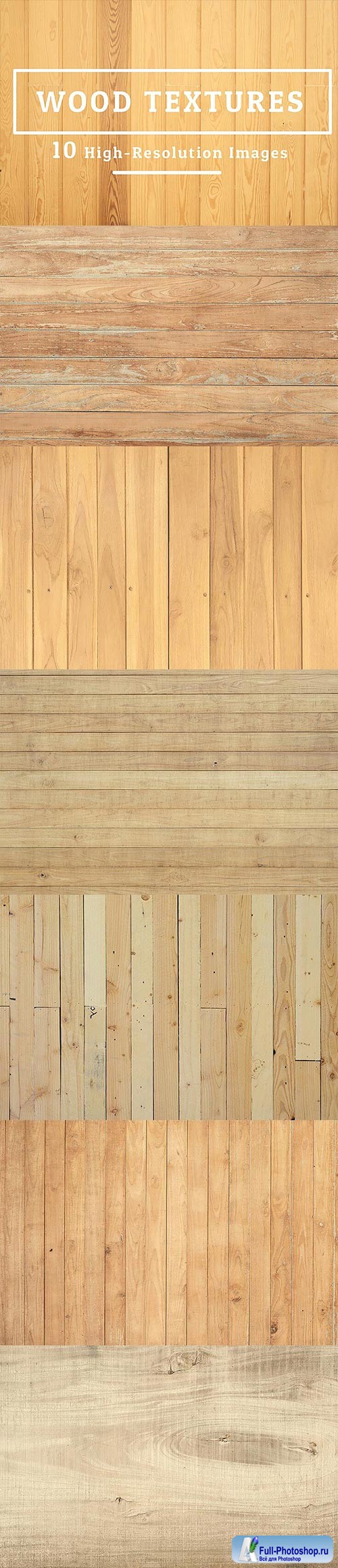10 Wood Texture Background