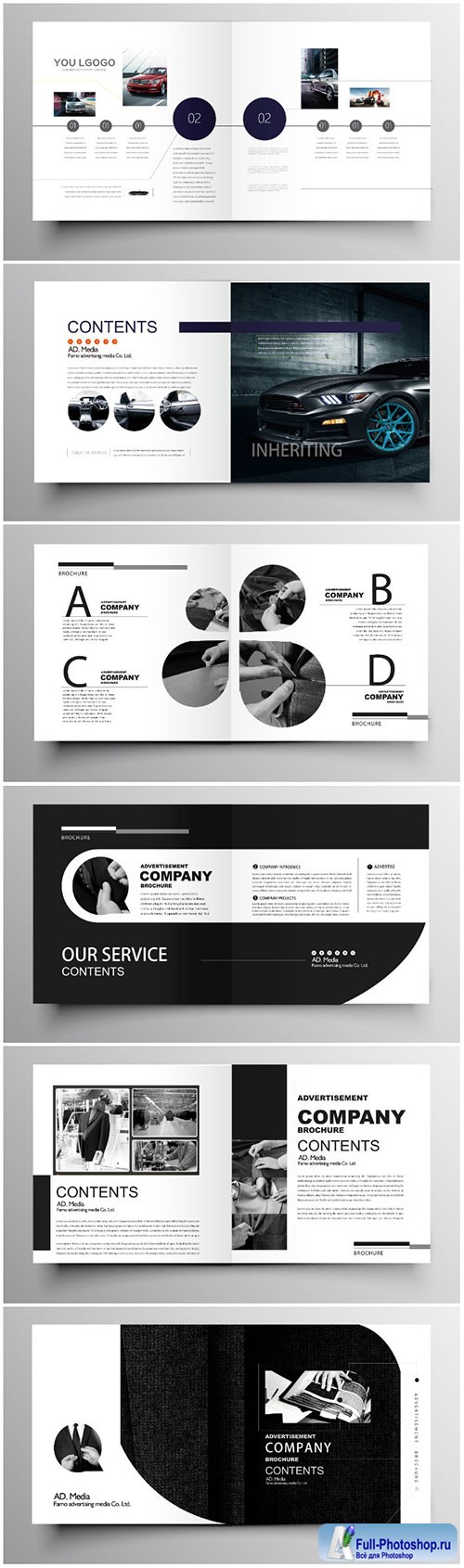 Brochure template vector layout design, corporate business annual report, magazine, flyer mockup # 191