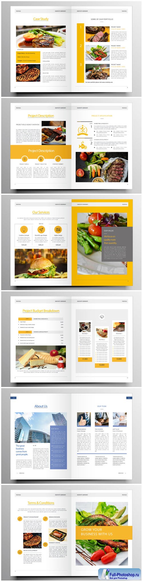 Brochure template vector layout design, corporate business annual report, magazine, flyer mockup # 195