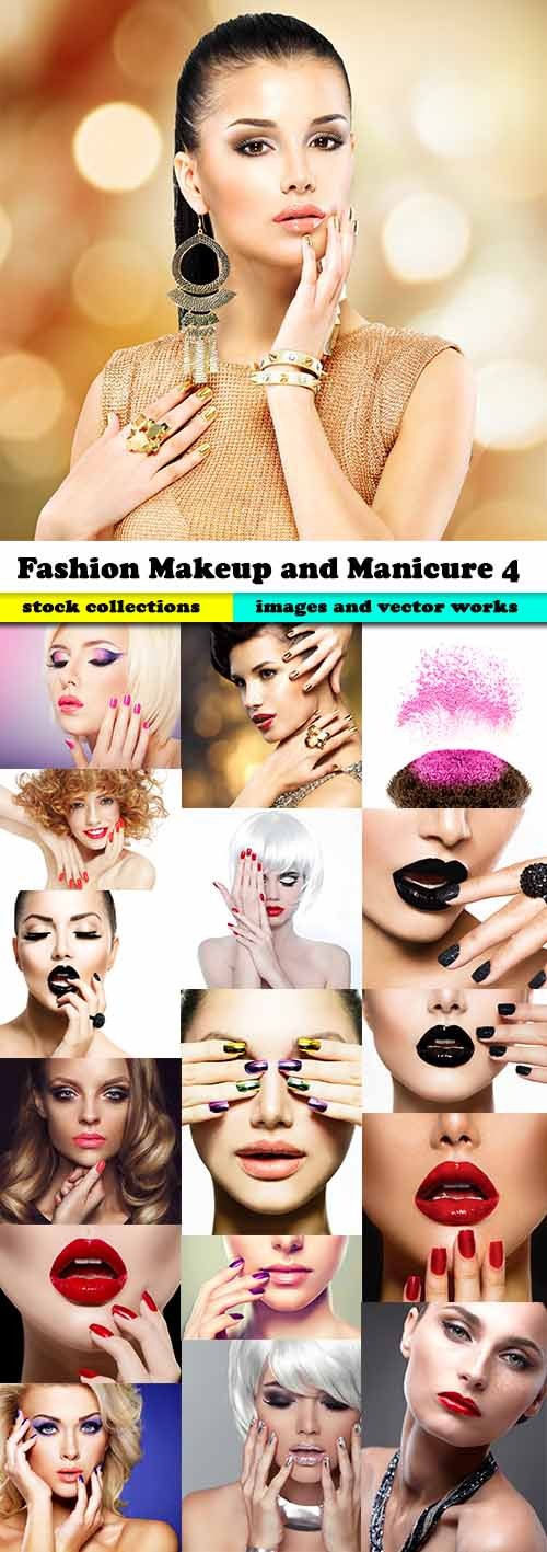 Fashion Makeup and Manicure 4, 25xJPG