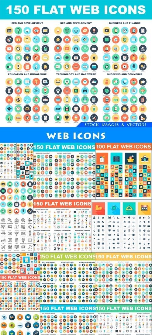 Web Icons 18xEPS