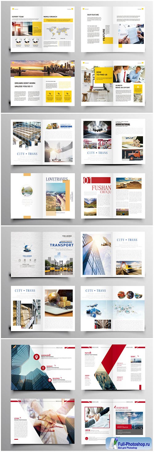 Brochure template vector layout design, corporate business annual report, magazine, flyer mockup # 236