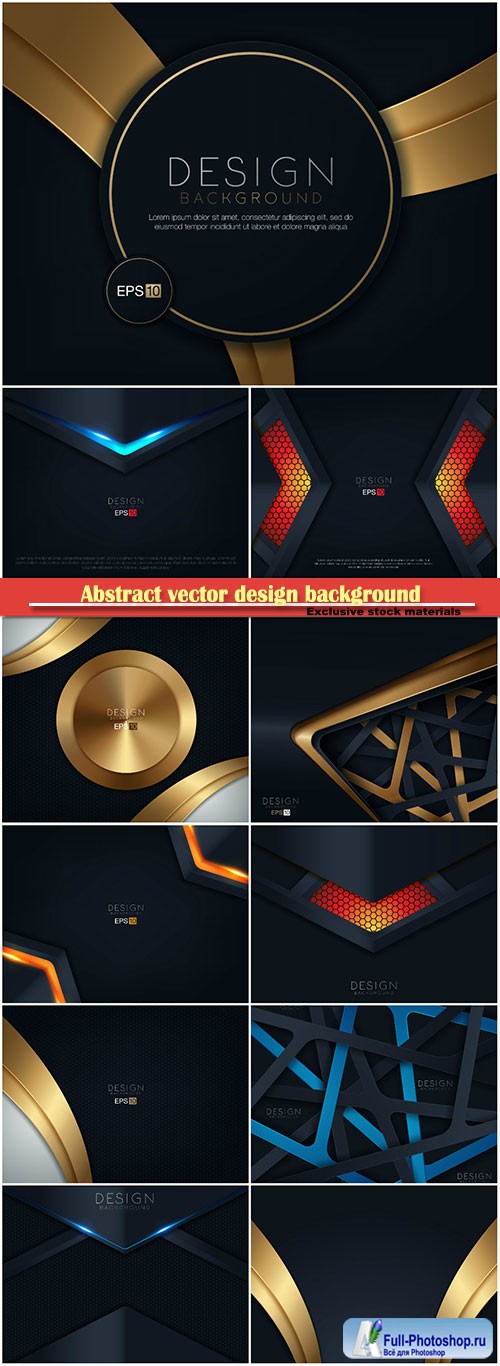 Abstract vector design background