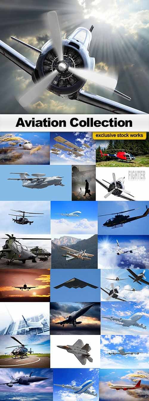 Aviation Collection - 25 UHQ JPEG