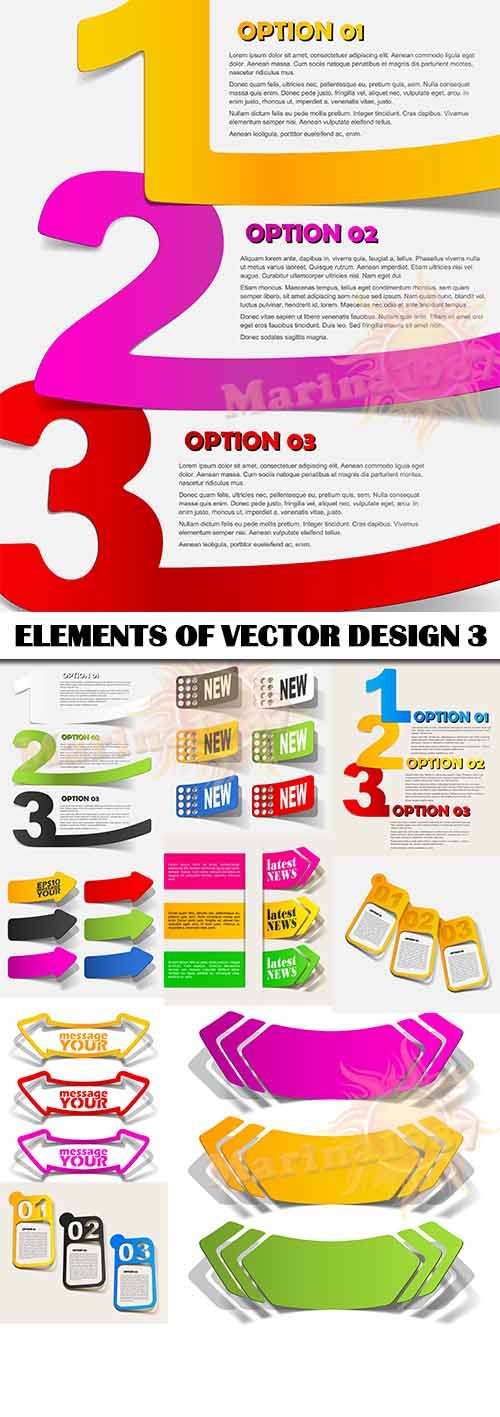 ELEMENTS OF VECTOR DESIGN 3 10 EPS