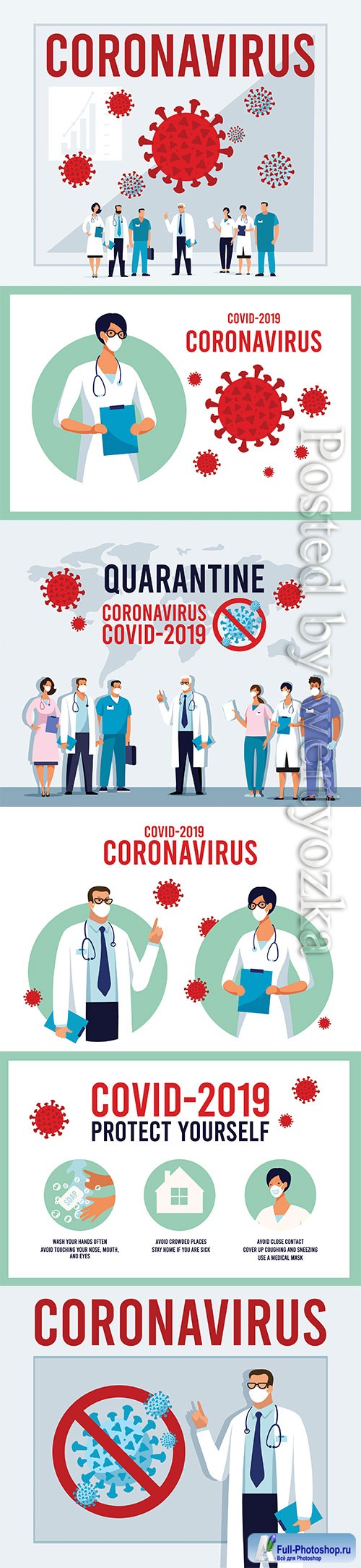 Novel coronavirus 2019-nCoV Conceptual vector illustration