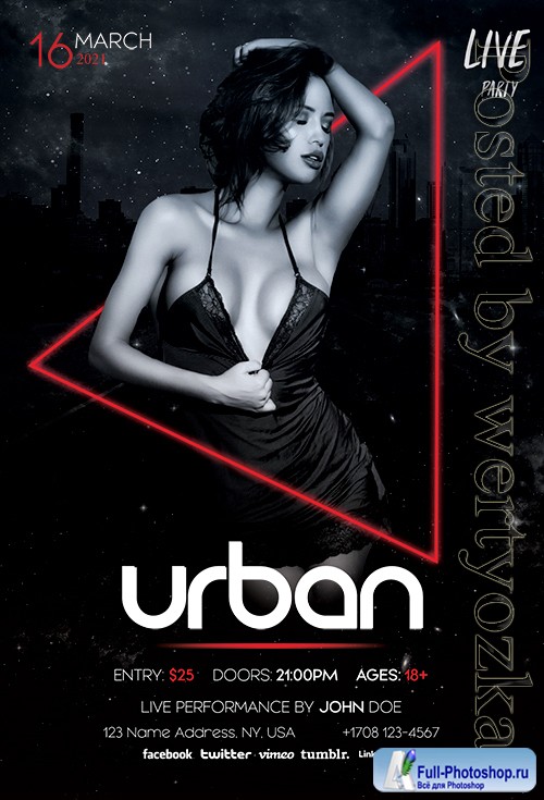 Urban - Premium flyer psd template