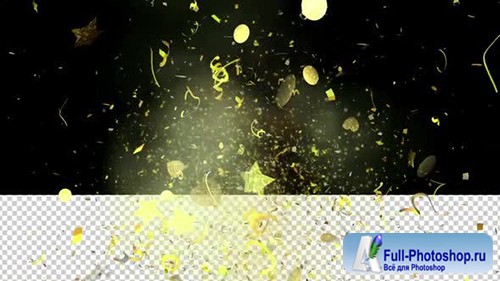 Videohive - Epic Gold Confetti 01 - 
25086221