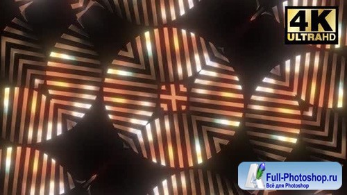 Videohive - 7 Kaleidoscopic Gold Pack - 24863810
