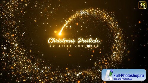 Videohive - Christmas Particles - 24991720