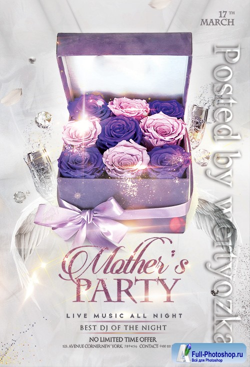 Mothers Day - Premium flyer psd template