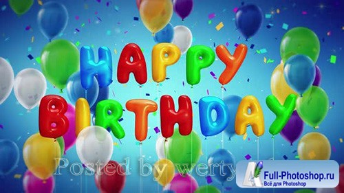 Videohive - Happy Birthday Celebration - 
23143136