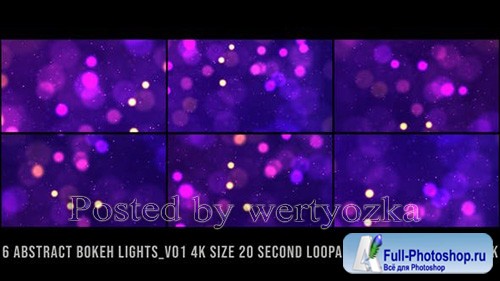 Videohive - Decorative Bokeh Lights Pack V01 - 
25324564