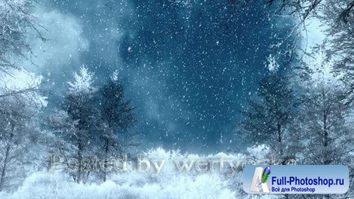 Videohive - Winter Background Loops - 
25300102