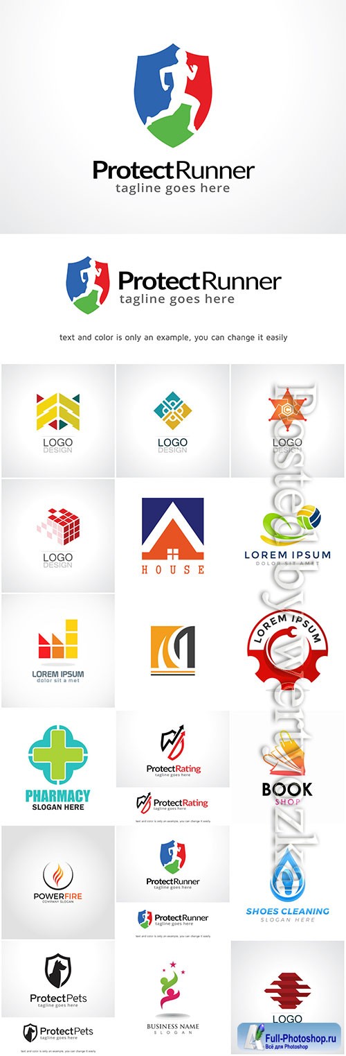 Company business logo in vector # 6